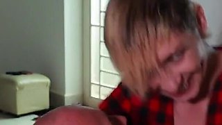 Caught Cheating and Was Shocked When Saw How Stepdaddy Creampie My Wet Pussy