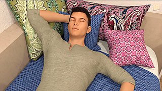 Ample natural bust and curves galore in this ecchi adventure