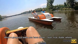 Hunt4k. pickup artist penetrates beautiful Sofia Lee making boyfriend linger bored