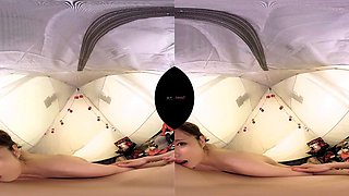 Why is the tent shaking?: Big Tits, Asian  Pov VR Porn