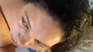 Deepthroat Sucking Girlfriend