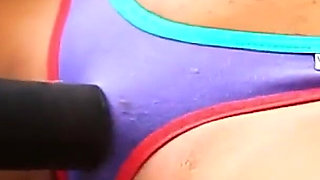 Homemade Cleaning Maid's Pussy with Vaccum Machine