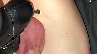 Mistress Xstepmommyx Crushes My Cock and Balls with High Heels