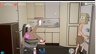 Wild threeway featuring skyhigh and intense anal action