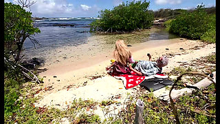 A Memorable Blow Job on Our Small, Private Beach on Oahu, Hawaii