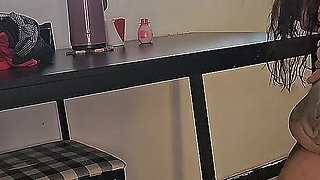 Risky Sex with Wife's Friend While She's in the Shower