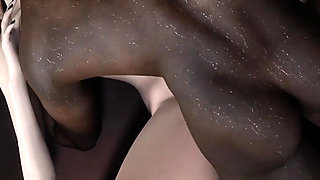 3D Big Boobs Mature MILF Have Her First Time Threesome Sex with BBC