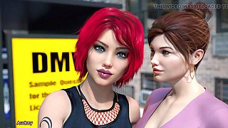 Passion Academy trio with MissKitty2K in a night of lust letters and animated fun