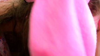 Easter Bunny Lila Storm's Gaping Piss-Soaked Anal Carrot