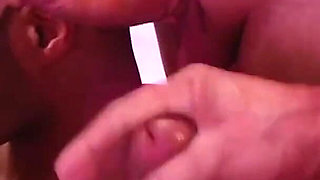 Blonde babe foursome party...cum on face