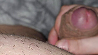Step mom don't mind handjob step son dick without shame