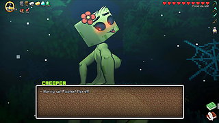 Minecraft Horny Craft - Part 39 Anal With Creeper Plus Pink Panties By LoveSkySan69