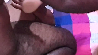 Husband Make a Video Call His Friend and Show How He Fuck His Wife