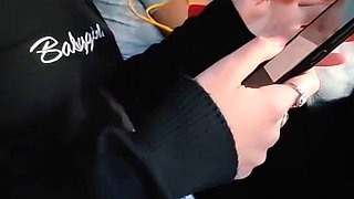 Busty Czech amateur fucks outdoor in public