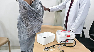 Indian horny doctor got a nice blowjob from a patient lady