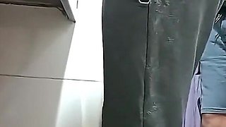 Maid Is Caught in the Bathroom.