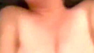 Mature with Big Saggy Boobs Bouncing and Getting Creampied