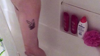 Amateur striptease and Solo masturbation