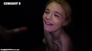 Thats a big mouthful of cum, Chloe!