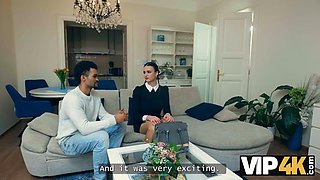 LISPY WEDNESDAY SUCKED DADDY S COCK LIKE SHE S HIS BITCH