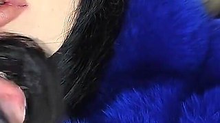 Furjob with Thick Real Fur, Hairjob, Edging and Furgasm
