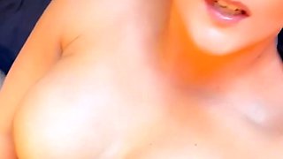 Blonde tight pussy babe solo toy fun in glamour masturbation