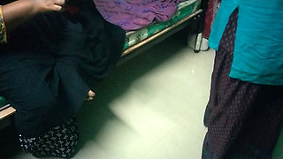 Three Aunty Talking at Bedroom