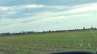 Slim German Brown Skin Latina Secretary Tricked to Outdoor Fuck by Boss