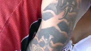 Fuck My Ass? a Guy with a Huge Dick Is Having Anal Sex with a Hot 19 Year Old Blonde!