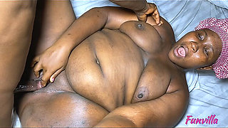 Fat Pussy African Woman and a Black Dick