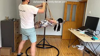 Chinese suspension: Hardcore, Fetish  Bondage Porn