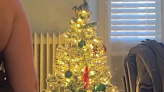 Striptease and Pantyhose Change. Hard Fucking in Ripped Dark Pantyhose