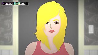 Petite bigass babe cockbouncing on BF