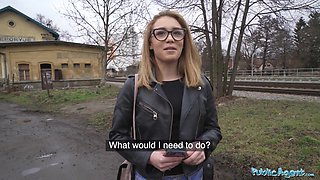 She is just 18 but she knows how to suck and fuck a big dick in a basement