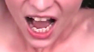 Sexy Teen Secretary Giving the Perfect Blowjob for Boss