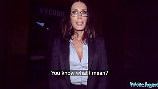 huge dick deepthroat pov blowjob from a huge tits MILF teacher