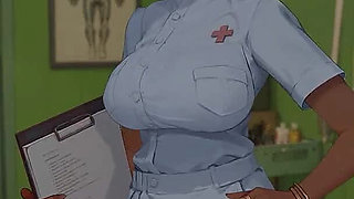 Taffy Tales: Monster Cock Unexpected Huge Facial Cumshot on Asian MILF in the Hospital - Episode 5