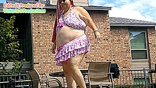 Nurse Vicki Models Her New Bikini by Pool Flashes You Then