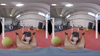 Naughty America - Gianna Gem Fucks you in the gym