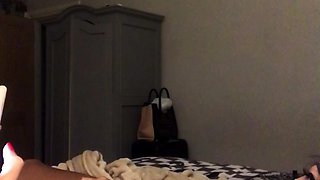 Feminine blonde ladyboy with big tits suck cock and analed