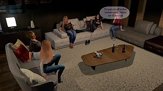 Vol 4  Bachelorette Party Gone Black  3D VAM Story