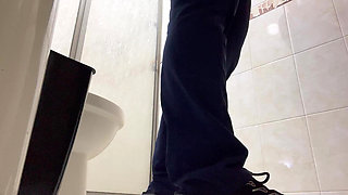 Camera Records Nurses Pissing in Public Bathroom