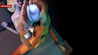 Cheating Wife Neural Goddess in Thicc Form - 3D Animation