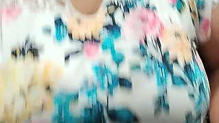 Flashing My Tits at the Library!