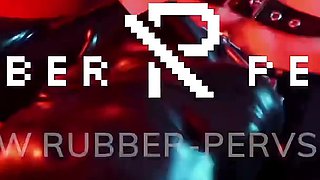 Cute Rubber Maid Girl Fucks Herself While Cleaning