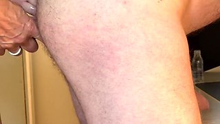 Look to My Shaved Pussy and Get Fucked by a Puck