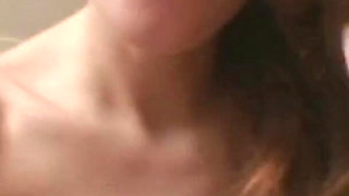 Glorious teen taking big cock inside