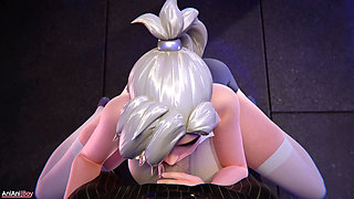 Mercy elevator incident (fuck with boss)