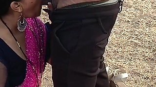 Cute Kavita Bhabhi Fuck with Boyfriend Tatya Cheating on Husband in Jungle