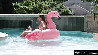 Blonde xxx with rocking Leanne Lace and Emelie Crystal from Viv Thomas